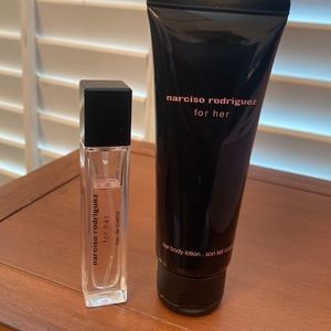Narciso Rodriquez for her Body Lotion / Purse Spray